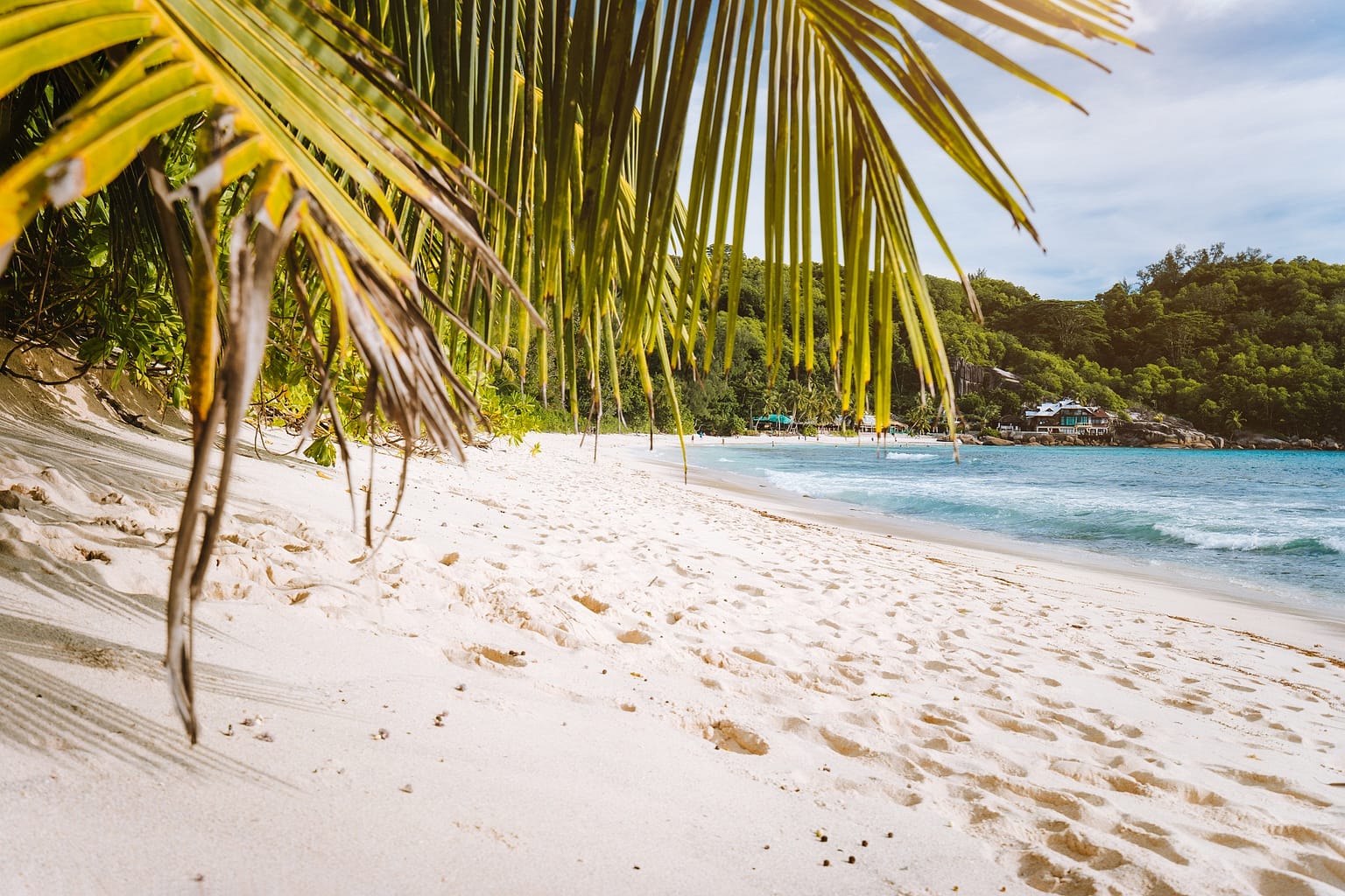 Beach in Praslin